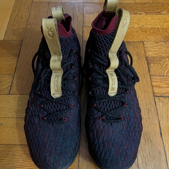 Men's Black and Gold Sneakers - Picture 2 of 2